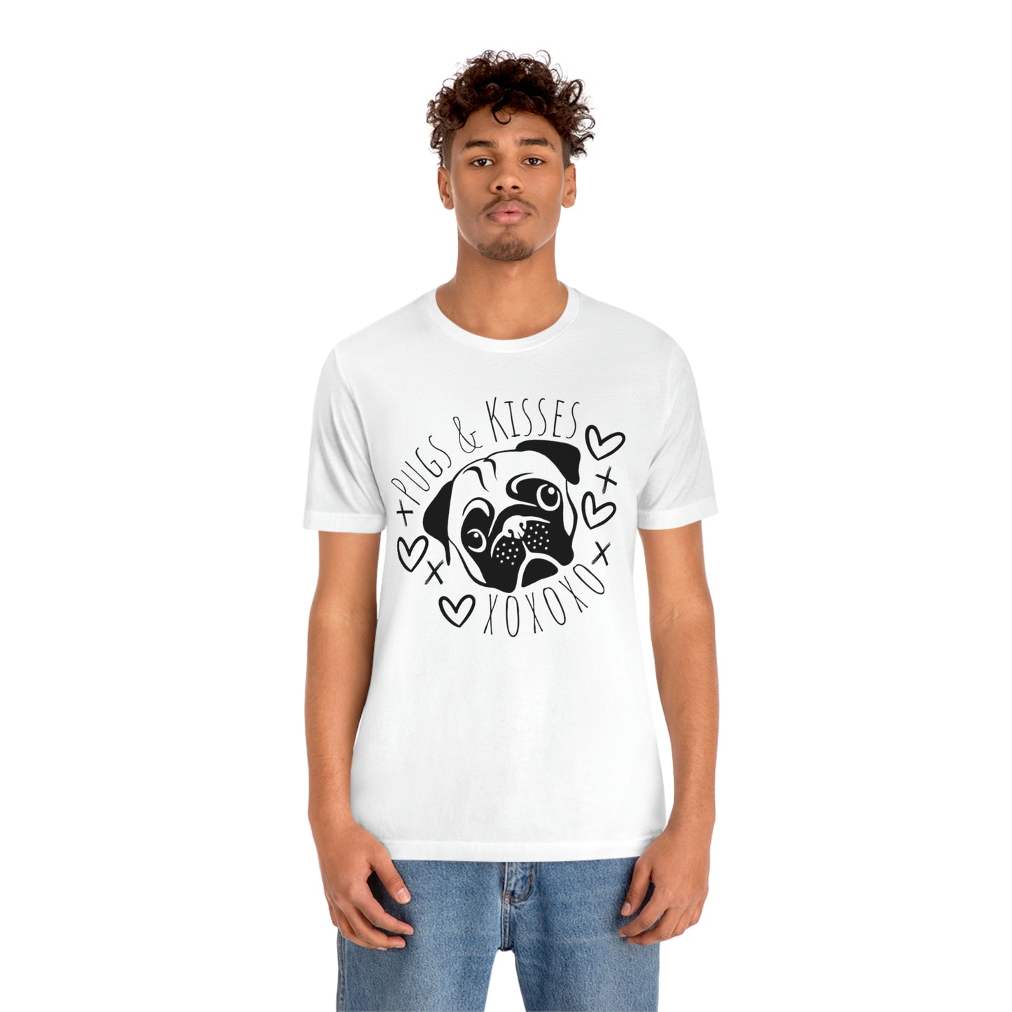 "Pugs and Kisses" - Graphic Tee